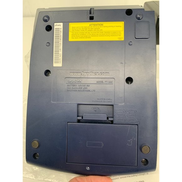 Brother P Touch Model PT-1880 2 Font Label Maker Tested with Labels - Picture 9 of 12